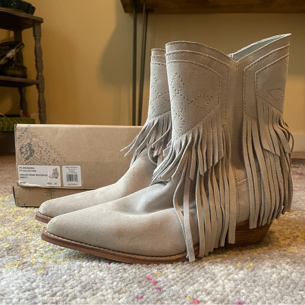 Free People lawless fringe western boot